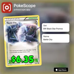 Pokemon Trainer Battle City BW Black Star Promos BW39 Mewtwo Single Card - Image 1