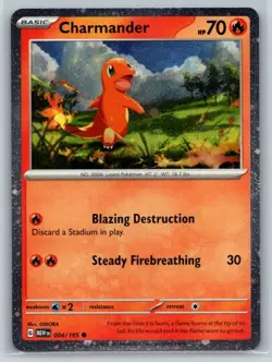 Charmander - (Cosmos Holo) Holo Promo Miscellaneous Cards & Products 004/165 NM - Image 1