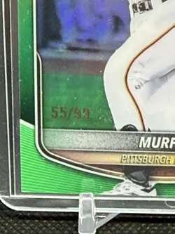 Murf Gray 2025 Bowman Draft 1st Green Refractor /99 - Image 3