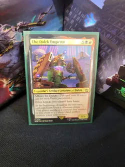 MtG - The Dalek Emperor- Universes Beyond: Doctor Who- RARE - NM - Image 1