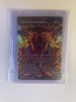 MTG TMNT Splinter of the Shadows - Ashcoat of the Shadow Swarm (Borderless) Foil - Image 3