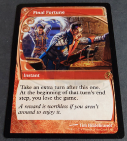 Final Fortune (Future Sight) | Mystery Booster 2 | NM | Rare Red Instant | EDH - Image 2