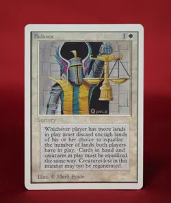 Unlimited Balance Magic The Gathering MTG 1993 - LP+ - Image 1