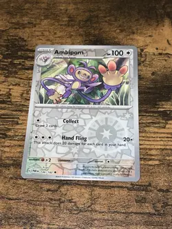 Pokemon TCG: Ambipom 146/182 - Reverse Holo - Paradox Rift - NM - Image 1