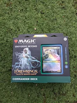Magic The Gathering Elven Council Lord of the Rings Commander Deck MTG - Image 1