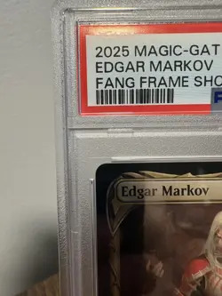 2025 MTG Edgar Markov #328 Showcase PSA 9 Mint — Innistrad Remastered Rare - Image 3