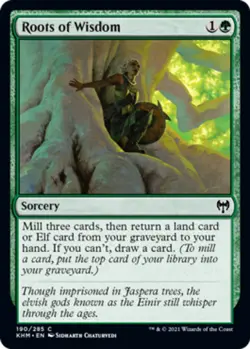 Roots of Wisdom - Foil x1 - Kaldheim - NM-Mint, English - Kaldheim - Image 1