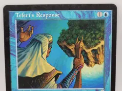 Teferi's Response INV Invasion MTG LP Instant Vintage Blue Magic Draw Spell - Image 2