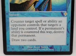 Teferi's Response INV Invasion MTG LP Instant Vintage Blue Magic Draw Spell - Image 3