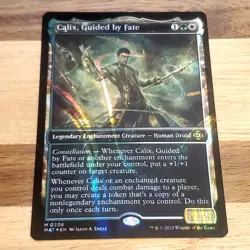 1x Calix, Guided by Fate, Halo Foil, March Aftermath, Magic MTG NM / LP 002 - Image 1