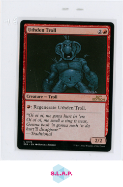 UTHDEN TROLL WIZARDS OF THE COAST MTG 0176 30TH ANN. EDITION EN - Image 1