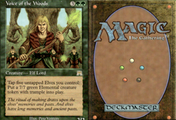 Magic the Gathering -MTG- Voice of the Woods LP - Image 1