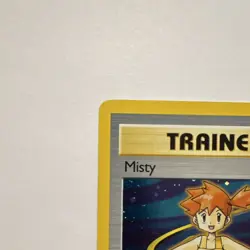 Pokemon TCG Gym Heroes Misty 18/132 Rare Holo Trainer English 2000 WotC - Image 2