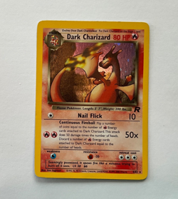 Pokemon Dark Charizard TCG Holo Rare Card 4/82 - Image 1