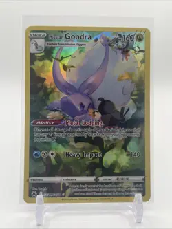 HISUIAN GOODRA 2023 POKEMON SWSH CROWN ZENITH GALLERY RARE GG21/GG70 Q3789 - Image 1