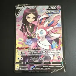 Pokemon Sylveon V TG14/TG30 Brilliant Stars Ultra Rare 200HP Holo Card - Image 1