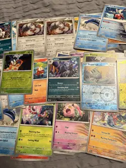 80 Pokemon TCG Card Lot Paradox Rift, Common, Uncommon, Rare, Reverse Holo - Image 4