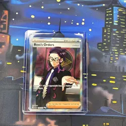 Pokemon TCG Boss’s Orders 256/217 Full Art Ultra Rare – Ascended Heroes – NM - Image 1