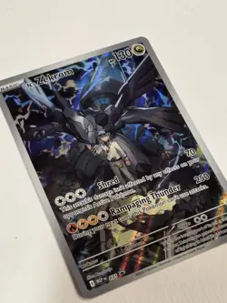 Pokemon N's Zekrom Full Art Promo Holo Dragon Mega Evolution 031 Promo - Image 3