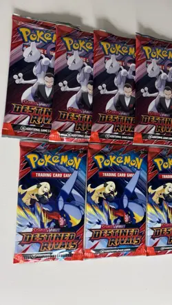 (10x) DESTINED RIVALS BOOSTER PACKS SEALED TCG POKEMON - Image 2