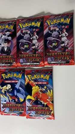 (10x) DESTINED RIVALS BOOSTER PACKS SEALED TCG POKEMON - Image 3