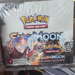 Pokemon TCG Sun & Moon Burning Shadows Booster Box Ho-Oh & Necrozma English - Image 1