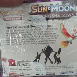 Pokemon TCG Sun & Moon Burning Shadows Booster Box Ho-Oh & Necrozma English - Image 3