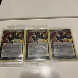 x3 Sealed Pokemon Celebrations Greninja Gold Star Promo Holo Sealed #SWSH144 - Image 1