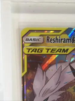 Pokemon TCG Reshiram & Zekrom GX 157/236 Cosmic Eclipse Sun and Moon Tag Team - Image 2