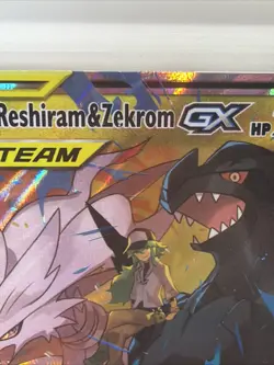 Pokemon TCG Reshiram & Zekrom GX 157/236 Cosmic Eclipse Sun and Moon Tag Team - Image 3