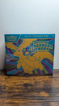 Pokemon Mega Evolution Ascended Heroes ETB Elite Trainer Box SEALED - Image 1