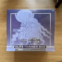 Pokemon TCG Sword & Shield Chilling Reign Elite Trainer Box English 2021 - Image 1