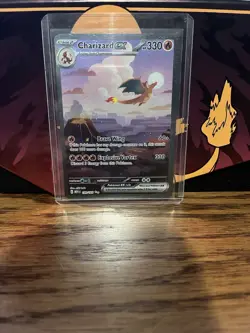 Pokemon Scarlet & Violet 151 Charizard ex Special Illustration Rare Holo 199/165 - Image 2