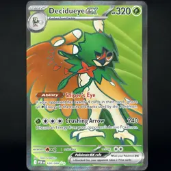 Pokemon TCG Perfect Order Decidueye EX Holo Ultra Rare 100/088 NM - Image 1