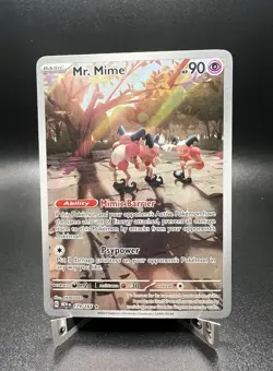 Mr. Mime - 179/165 - Illustration Rare - Pokemon 151 - Pokemon - LP - Image 1