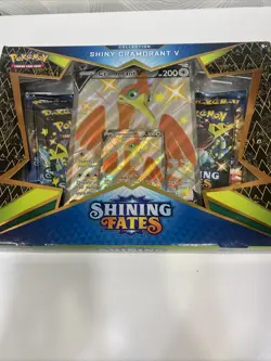 Pokemon TCG Shining Fates Shiny Cramorant V Collection Box SEALED - Image 1