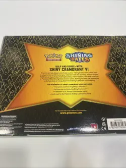 Pokemon TCG Shining Fates Shiny Cramorant V Collection Box SEALED - Image 4