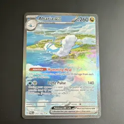 Pokemon Altaria ex 253/182 Paradox Rift Special Illustration Rare 260HP Holo - Image 1
