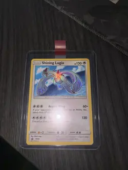 Pokemon TCG Shining Lugia SM82 Sun & Moon Black Star Promo NM Ungraded - Image 2