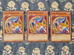Dark Magician Girl x 3 STAX Common Yugioh - Image 1