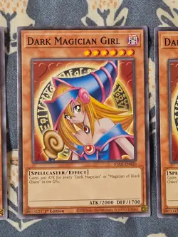 Dark Magician Girl x 3 STAX Common Yugioh - Image 3