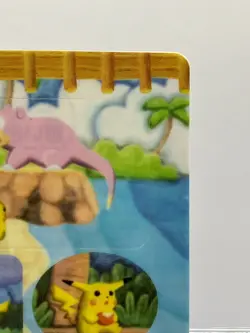 Pikachu & Others #09 Japanese Bandai Sealdass Fancy Graffiti Pokemon Card NM-! - Image 5