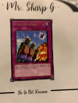 STILLGESTANDEN! - GENF-DE078 DEUTSCH Yu-Gi-OH! CARD GAME KONAMI 2011 - Image 2