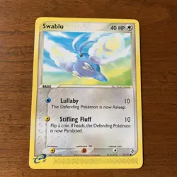 POKEMON SWABLU 75/97 EX DRAGON COMMON - Image 1