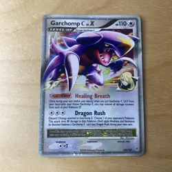 Pokemon Garchomp LV.X 145/147 Holo Platinum Supreme Victors LP - Image 1