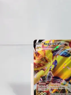 Regieleki VMAX 058/195 Ultra Rare Full Art Swsh12: Silver Tempest Pokemon - Image 2