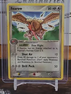 Pokemon TCG Fearow EX FireRed & LeafGreen 24/112 Regular Rare - Image 1