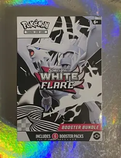 Pokemon TCG: Scarlet & Violet White Flare Booster Bundle Box ✅ Factory Sealed - Image 1