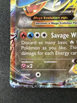 2016 Pokemon Black Star Promo #XY171 M Salamence EX - Image 2