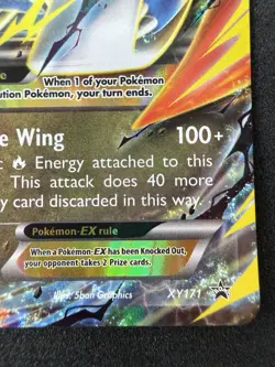 2016 Pokemon Black Star Promo #XY171 M Salamence EX - Image 3